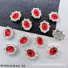 Nuevo Anillo Caja Mágica Ovalada Incrustada de Diamantes con Múltiples Agujeros para Cuentas de Zirconia Accesorios para Pulsera y Collar Hechos a Mano DIY