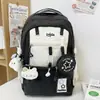 Mochila Estudante Moda Grande Capacidade Estilo Coreano Transfronteiriça Casual Menina Passeio Viagem Bolsa de Ombro Dupla Comércio Exterior QUENTE
