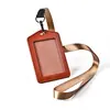 Portatarjetas porta credencial porta tarjeta de identificación porta tarjeta de autobús tarjeta de comida estudiantil tarjeta de acceso cordón de identificación de trabajo funda protectora para tarjeta de comida ins