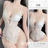Sansheng Yin Sex Underwear Pure Desire Lace Temptation Macacão de arquivo aberto Hot Perspective Pijamas Uniforme sem decolagem 8230