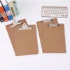 Portapapeles con Pinza Fuerte FC/A4/A5/A6 Oficina Dibujo Pintura Pinza Personalizada MDF Tablero Fuerte con Pinza