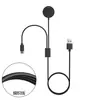 Aplicável a Garmin Jiaming Fenix 7 6 5 Assento Redondo Carregamento Venu2 Carregador Fio Trançado 1 para 2 Carregamento Duplo