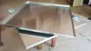 Bandeja Galvanizada de Ferro para Rolinhos de Arroz, Bandeja de Cozimento no Vapor para Rolinhos de Arroz, Bandeja de Ferro, Bandeja Branca Galvanizada de Ferro, Disponível em Qualquer Tamanho