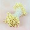 Pacote de material para acessórios DIY de bastão torcido, fita floral para haste de flor, miolo de flor, miolo de flor, miçanga de olho móvel, pingente, borla, material de bola de cabelo