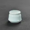 Cerâmica pequeno tamanho Mini Pote de Ponta do Dedo Pote Selado Frasco para Pó Perfumado Caixa de Rouge Antiga Caixa de Batom Caixa Pequena