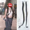 Trenzas Postizas, Trenzas de Cabello Falso, Pelucas Extra Largas para Sesiones de Fotos, Cabello Falso Estilo Europeo y Americano, Extensiones de Cola de Caballo, Trenzas de Boxeadora, Trenzas a Prueba de Viento