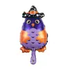Irmã fantasma de Halloween fantasma abóbora modelagem com balão de folha de alumínio Balão de morcego folha de alumínio Balão de Halloween atacado