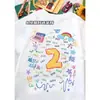 Camisetas Personalizadas Uniforme Turma de Formatura Alunos do Jardim de Infância e Ensino Fundamental Autorretrato Pai-Filho Manga Curta Camisas Esportivas Culturais com Texto Impresso DIY