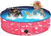 Piscina dobrável para cachorro piscina para pet jardim externo banheira dobrável para pet portátil PVC piscina infantil para natação