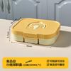 Crisper de Geladeira Estilo Japonês Caixa de Armazenamento de Compartimento Doméstico Micro-ondável Caixa para Carne Congelada Lancheira para Frutas ao Ar Livre