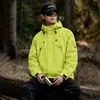 Jaqueta Transfronteiriça Outdoor Masculina e Feminina Mesmo Estilo Casal Impermeável à Prova de Vento Não Removível Casual Roupas de Montanhismo
