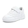 Zapatos Infantiles 2026 Nuevos Zapatos Deportivos Casuales para Niños Superficie de Cuero para Niñas Suela Suave Zapatos de Tabla Calzado Infantil Resistente al Desgaste Zapatos Blancos Pequeños