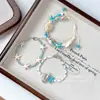 Pulsera de Concha y Caracola con Cuentas Estilo Resort Costero, Moderna, Genial, de Alta Gama, Personalizada, Versátil y Elegante para Mujer