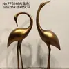 Plástico reforzado con fibra de vidrio decoración suave para interiores jardín patio micro paisajismo paisajismo ecológico simulación animal grulla de coronilla roja conejo
