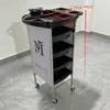 Novo Carrinho de Cabeleireiro, Carrinho de Ferramentas para Salão de Beleza, Carrinho de Cabeleireiro Multifuncional, Carrinho para Permanente e Coloração de Barbearia, Carrinho de Armazenamento