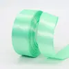 Cinta de 2.5 cm en paquete pequeño, cinta para envolver regalos, cinta para repostería, cinta de satén para decoración de bodas, venta al por mayor, transfronterizo
