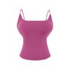 Deportes y Fitness Chaleco de Alta Elasticidad Verano Espalda Grande Descubierta Adelgazante de Cintura con Almohadilla para el Pecho Tirantes Cortos Desmontables Ropa Exterior para Mujer Trendy