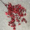 21 Nueva manzana flor artificial larga al por mayor tela de lija flor falsa adornos decoración jardín patio sala de estar familiar