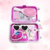 Bagagem de Viagem Brinquedo Infantil Boneca American Girl de 18 Polegadas Acessórios Passagem Aérea Dólar Cartão de Crédito Passaporte Câmera