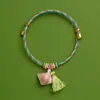 Pulseira de Corda Colorida do Festival do Barco Dragão Corda Vermelha Tecida à Mão Infantil Bebê Pequeno Zongzi Corda de Mão Presente de Lote Festival de Maio