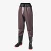 Calças de água de garfo de couro de cintura respirável ultraleve Calças de chuva espessas Calças de água masculinas de meia perna de comprimento à prova d'água Roupas rasas à prova d'água para mulheres
