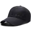Gorra de Béisbol Perforada de Secado Rápido para Uso al Aire Libre en Verano, Gorra Transpirable de Malla con Protección Solar, Gorra Sencilla Lisa Deportiva Casual