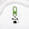 Chaveiro de Panda Pequeno Desenho Animado Chaveiro de Namorada Fofa Acessórios para Pendurar em Mochila de Estudante Acessórios para Bolsa Pequenas Joias Presente