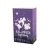 Bolsa de Dulces de Halloween Calabaza Divertida Fiesta Regalo Bolsa de Embalaje Amazon Boca Plana Bolsa de Papel Kraft Navideña