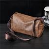 2026 Bolso de Hombro Cilíndrico Nuevo, Mochila Casual Simple, Bolso Trendy Estilo Coreano para Hombre, Bolso Cruzado, Mochila Pequeña