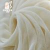 Fabricante Atacado Largura 230cm Algodão Puro Forro de Colcha Saco de Pano Algodão Batido Colcha Gaze Malha Areia Tecido Composto Pano Cru Branco