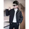 Jaqueta Masculina Primavera 2025 Nova Gola Alta Casual Versátil Cor Lisa Simples Moda Tendência Marca Roupas Jaqueta Homem