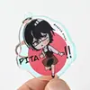 Llavero Acrílico de Animación de Dibujos Animados Personalizado Transparente Bidimensional Lindo Periférico Regalo Conmemorativo Colgante de Llave