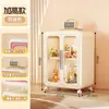 Armario de Almacenamiento Dopamina Libros Juguetes Ropa Snacks Estante de Almacenamiento Sala de Estar Carrito con Ruedas Armario de Almacenamiento