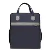 Fábrica en stock al por mayor bolsa de archivo portátil bolsa para conferencias de tela Oxford bolsa de archivo maletín de negocios con logotipo personalizado