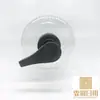 Botella plana de 400 ml, estilo bajo con bomba de rosca, empaque cosmético, champú, loción corporal, botella PET vacía para dividir