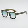 Gafas de Sol con Montura Negra Pura, Gafas de Sol de Moda Retro Versátiles, Protección UV, Protección Solar para Salir, Estilo Unisex