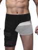 Protectores de piernas para deportes al por mayor, protección antitensión muscular, cinturón de cadera, ingle y muslos, venta transfronteriza completa.