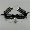 Heytao Estilo Dulce y Puro Gargantilla de Encaje con Lazo Cadena para el Cuello Collar de Gama Alta Colección de Cadenas para la Clavícula de Mujer
