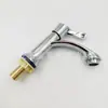 Grifo de Aleación de Zinc para Comercio Exterior, Grifo de Agua Fría Único de Escritorio, Grifo para Lavabo Único de Agua Fría, Lavabo de Agujero Único, Grifo de Apertura Rápida de Agua Fría