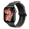 Adecuado para Apple Watch 11 Correa de Silicona Rayada Correa de Silicona Deportiva para Apple Ultra2