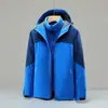 Chamarra Uniforme de Clase Uniforme de Escuela Secundaria y Preparatoria Logo Impreso Bordado Resistente al Viento e Impermeable Otoño e Invierno Cálido Conjunto de Dos Piezas Desmontable