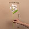 Buquê de Miosótis Tricotado Lã Tricotado à Mão Produto Acabado Crochê Flores Artificiais Flores Falsas Dia dos Namorados Chinês Comércio Exterior Transfronteiriço Atacado
