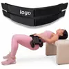 Cinto Esportivo Hip Bridge Yoga Fitness Suporte de Peso para Halteres Cinturão de Fortalecimento do Quadril Plástico Cinturão de Treinamento do Quadril Fábrica Transfronteiriça