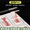 [Adesivos Personalizados de Comida e Chá] Autoadesivos de PVC à Prova d'Água, Etiquetas para Embalagens de Takeaway, Adesivos de Selagem, Impressão Publicitária em Formato Especial