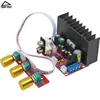 Placa Amplificadora de Alto-falante Subwoofer 2.1 Canais TDA7377 Fonte de Alimentação Única Módulo de Modificação de Áudio para Computador DIY