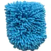 Manopla de Lavado para Coche de Chenilla Doble Cara Coral Sin Rayones