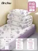 Bolsa de dormir desechable de grado médico, sábana, funda de edredón, funda de almohada, juego de cuatro piezas para cama, juego anti-suciedad para viajes para hotel y vagón cama de tren