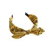 Faixa de Cabelo com Nó Pequeno Estilo Étnico Novo de Três Estados Transfronteiriça Larga Carimbo de Cabelo Pressionado Acessórios de Cabelo Headband Feminino Grande Estampado