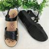 Sapatos Plásticos Femininos Atacado, Chinelos de Solado Macio para Mães de Meia-Idade, Chinelos Femininos de Salto Médio e Solado Espesso, Duráveis e Antiderrapantes
