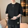 Camiseta casual de manga corta para hombre de la NASA 2026 verano nueva marca de moda cuello redondo fina corte holgado top versátil